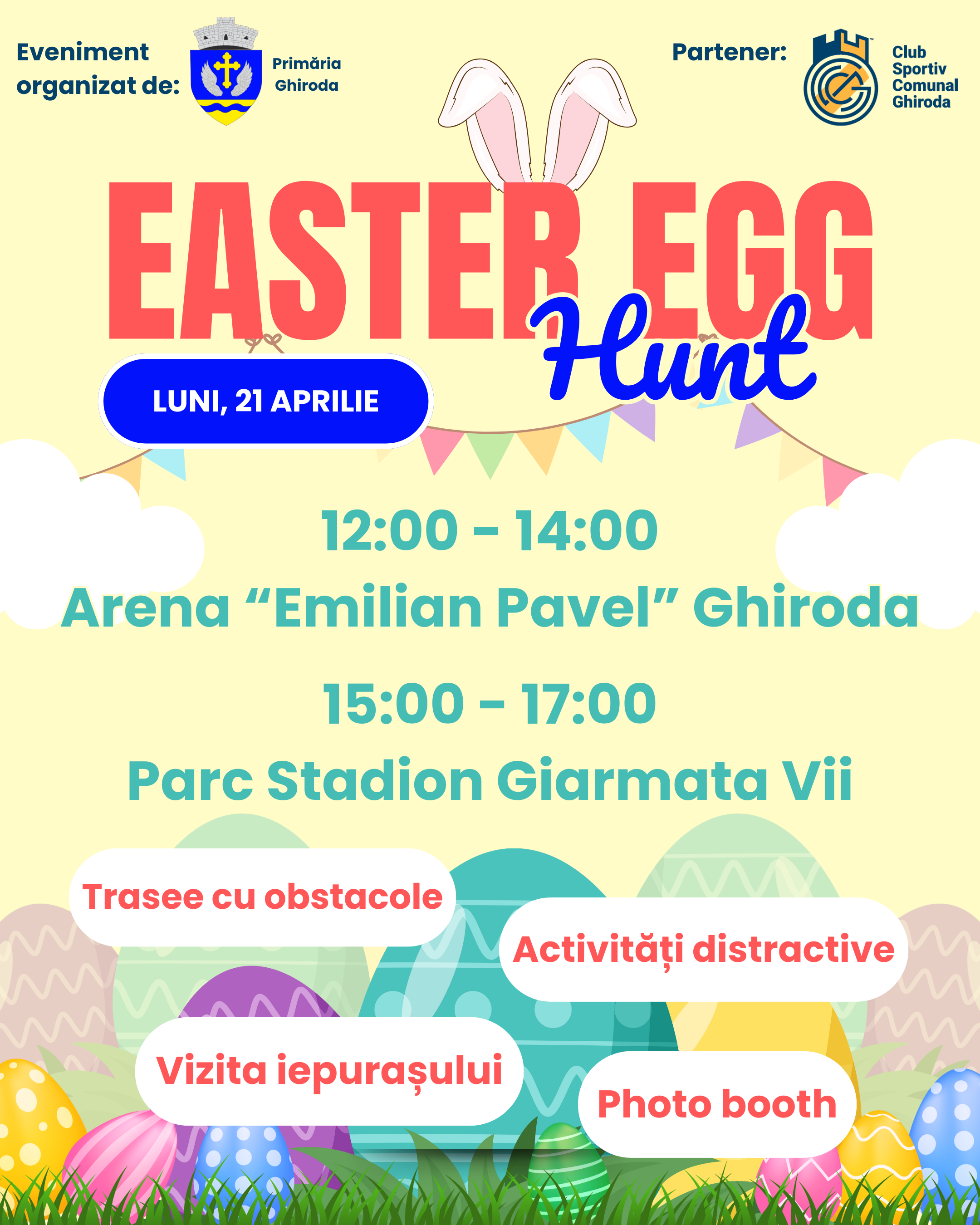 Egg Hunt în Ghiroda și Giarmata Vii